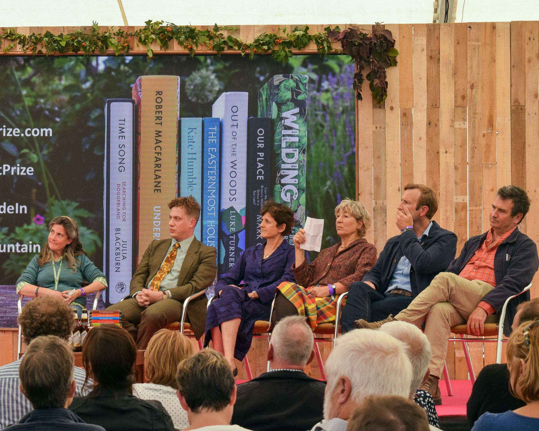 Panel Discussion at the Wainwright Prize with all shortlisted authors, Countryfile Live