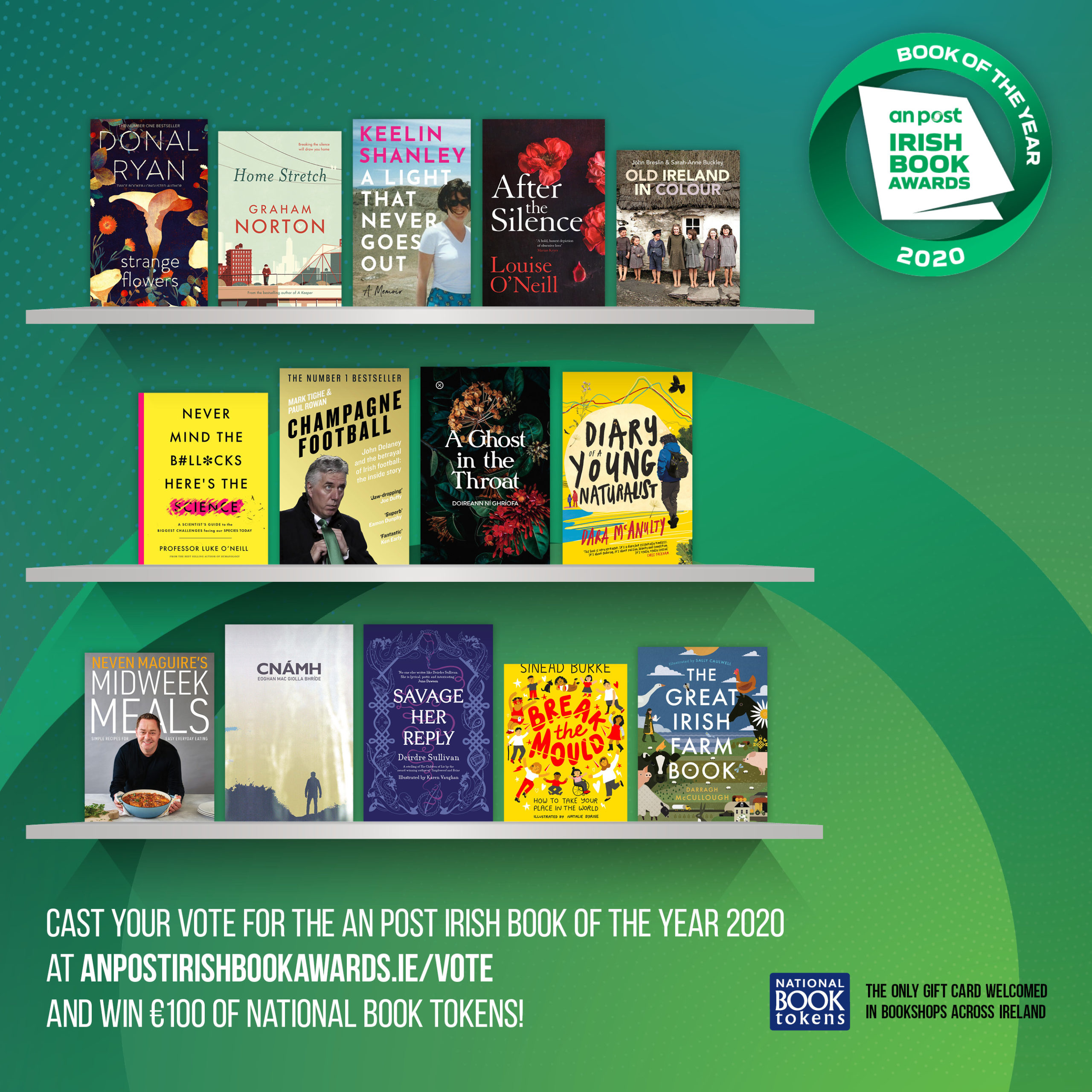 Winners announced for the 2020 An Post Irish Book Awards! - Agile Ideas