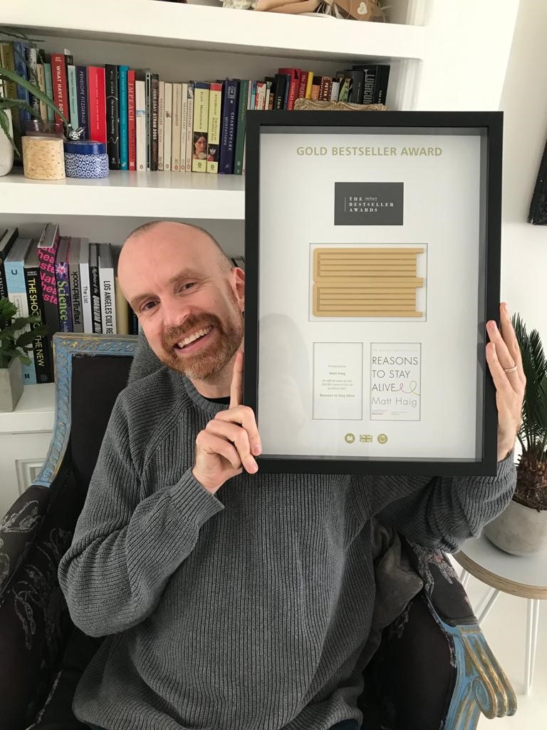 Matt Haig Nielsen Bestseller Award